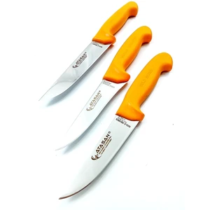 Material 4116 Paslanmaz Çelik 3 'lü Bıçak Set