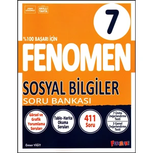 Fenomen Yayıncılık Fenomen 7. Sınıf Sosyal Bilgiler Soru Bankası
