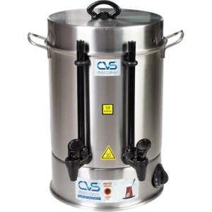 Cvs DN91108 120 Bardak Elektrikli Termostatlı 12 Lt Paslanmaz Çelik Semaver Çay Otomatı Makinesi
