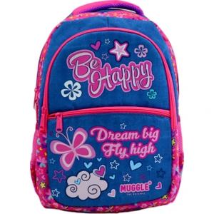 3 Bölmeli Be Happy Okul Sırt Çantası MU-7464