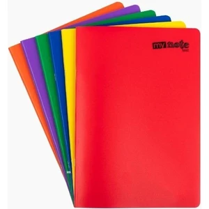 Flex Neo 80 Yaprak A4 Pp Kapak Dikişli Defter (2 Adet Çizgili- 2 Adet Kareli)