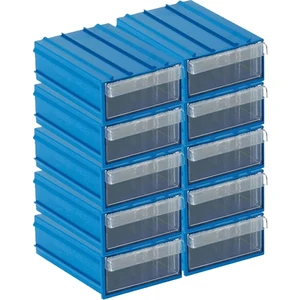 Sembol 102 Plastik Çekmeceli Kutu (10'lu Paket)