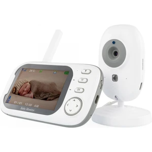 LCD Ekranlı Gece Görüşlü Bebek Monitörü Bebek Izleme Kamerası Oda Sıcaklığı Kontrollü 8 Ninnili Blic BLM35