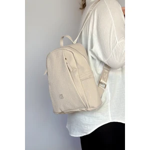 Just Polo Büyük Boy Günlük Kullanamına Uygun 9 Bölmeli Taş Kadın Sırt Çantası 4040