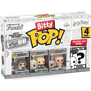 Bitty Pop 4'lü Paket Harry Potter - Harry Potter, Draco Malfoy, Dobby