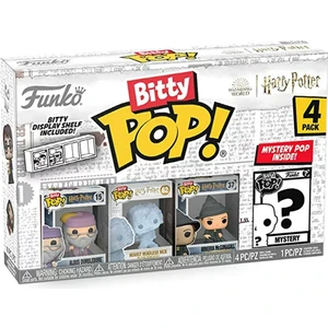Funko Bitty Pop 4'lü Paket Harry Potter - Dumbledore, Nearly Headless Nick, Minerva Mcgonagall