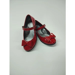 Rose Club Kids Kız Bebek Çocuk Kırmızı Rugan  Babet Ayakkabı