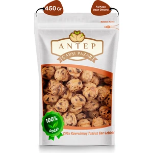 Antep Çarşı Pazar Sarı Leblebi Tavşanlı Tuzsuz Çifte Kavrulmuş  450 gr