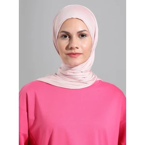 Hazır Türban - Pudra - Ecardin