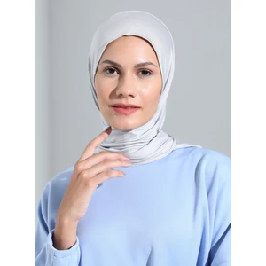 Hazır Türban - Acik Gri - Ecardin