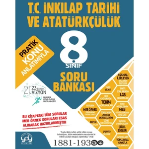 8. Sınıf T.C. İnkılap Tarihi ve Atatürkçülük Soru Bankası