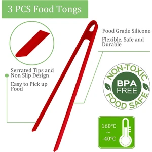 Burcu Billuriye Burcummm Silikon Ince Kırmızı Maşa