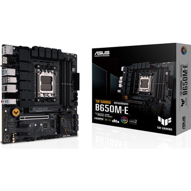 ASUS TUF GAMING B650M-E AMD B650 AM5 DDR5 6400 2xDP HDMI Fiyatı