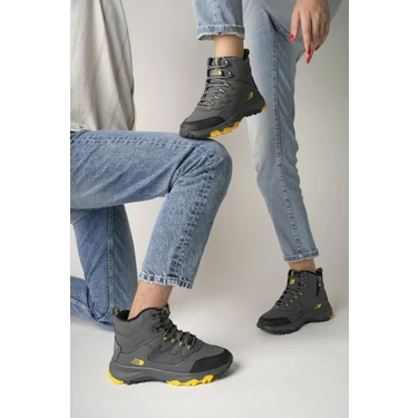 Muggo Alaska Unisex Garantili Trekking Outdoor Bağcıklı Yandan Fermuarlı Kışlık