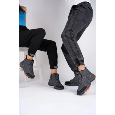 Muggo Alaska Unisex Garantili Trekking Outdoor Bağcıklı Yandan Fermuarlı Kışlık