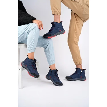 Muggo Alaska Unisex Garantili Trekking Outdoor Bağcıklı Yandan Fermuarlı Kışlık