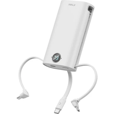 Iwalk Powersquid Pd 18W Dahili 3 Kablolu Dijital Göstergeli 9.000MAH