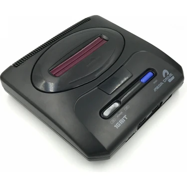 Winex Sega Mega Drive 2 48 Oyunlu 16-Bit Retro Oyun Konsolu Kablolu Çift Kol ile Eğlenceli