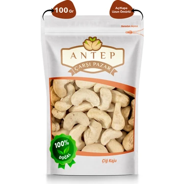 Antep Çarşı Pazar Çiğ Kaju İçi  100