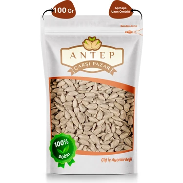 Antep Çarşı Pazar Iç Ayçekirdeği Çiğ  100