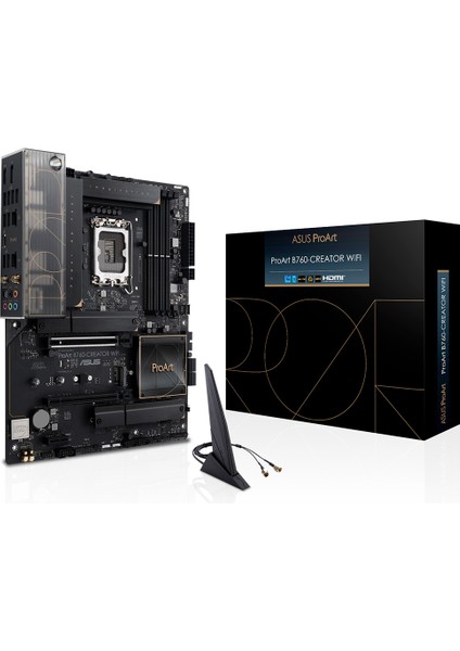 PROART B760-CREATOR WIFI B760 7800 DDR5 LGA1700 ATX ANAKART (PROART B760-CREATOR WIFI)
