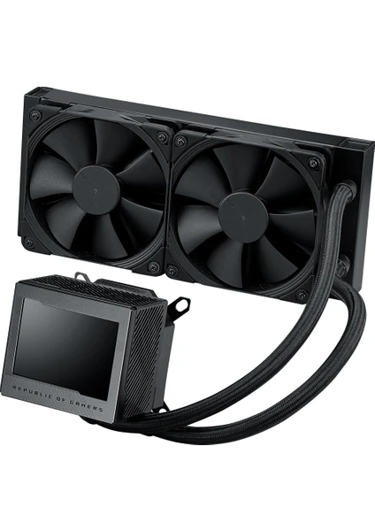 ASUS ROG RYUJIN III 240 OLED 3,5" LCD AURA SYNC RGB 3X NOCTUA IPPC 2000 PWM 120MM FAN SIVI CPU SOĞUTUCUSU