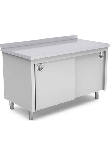 EMP.DLP.70200 Dolaplı Çalışma Tezgahı 200X70X85 cm