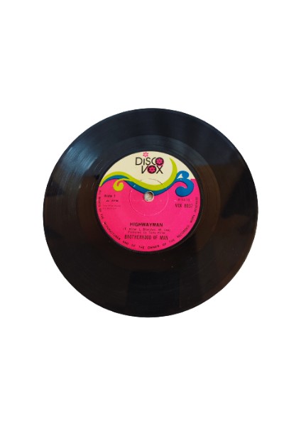 Brotherhood Of Man - Highwayman - Star / 45'lik