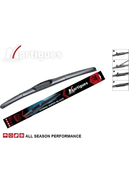 Silecek Süpürgesı Üniversal Hıbrıt 450MM 18 Inc -H18450 Uyumlu