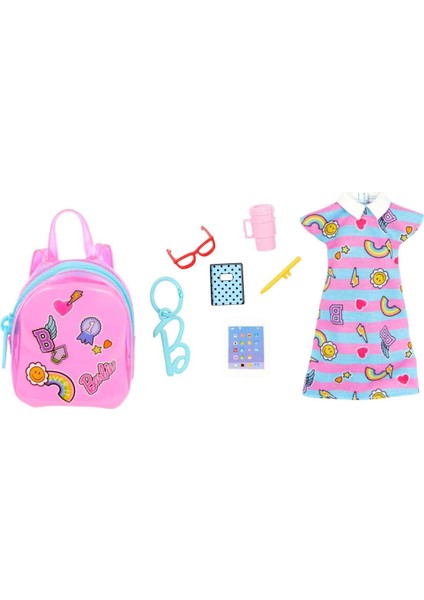 Barbie’nin Mini Çanta Aksesuarları HJT42 - Okul Günü