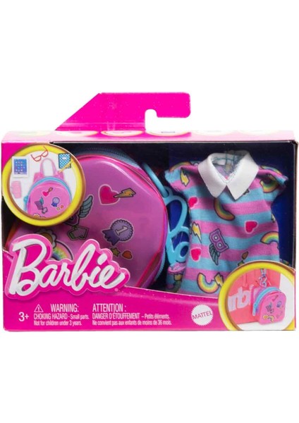 Barbie’nin Mini Çanta Aksesuarları HJT42 - Okul Günü indirimleri