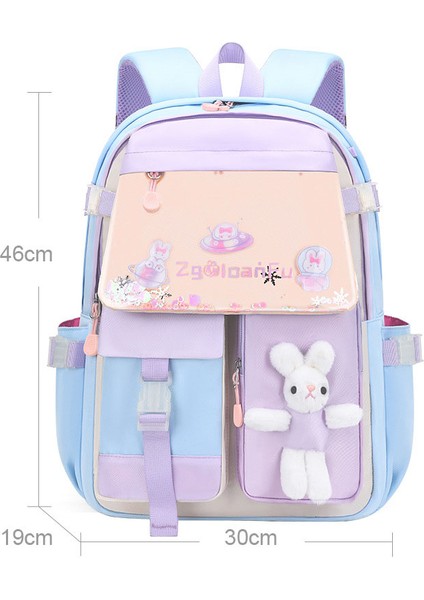 Su Geçirmez Büyük Kapasiteli Sırt Çantası - Mavi (Yurt Dışından)