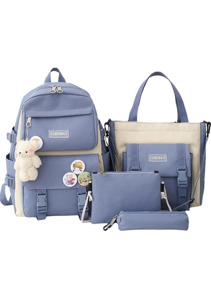 4 Adet/takım Sırt Çantası Öğrenci Sırt Çantası (Yurt Dışından)