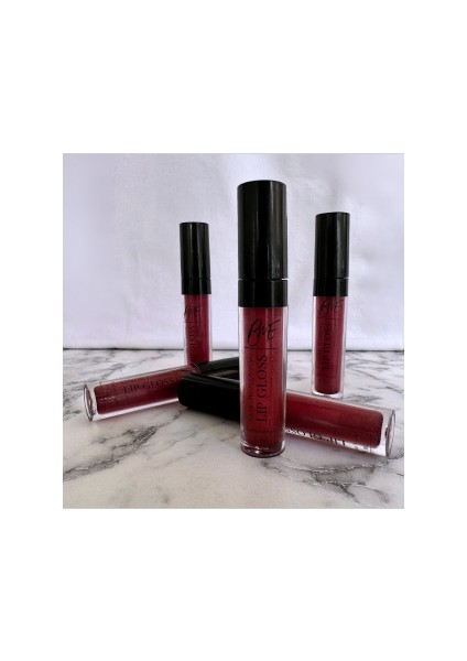 Lipgloss - Vegan Dolgunlaştırıcı Etkili E Vitaminli Bordo Dudak Parlatıcısı - Ladies Night Lip Gloss