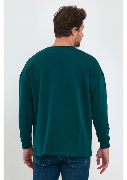 3 İplik Şardonsuz Bisiklet Yaka Sweatshirt RD24KE055407 indirimleri