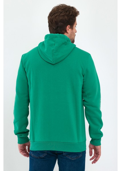 3 Ip Şardonlu Kapuşonlu Cepsiz Sweatshirt RD24KE054902