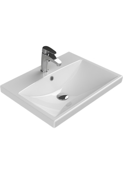 Elite Etajerli Lavabo 60X45 cm