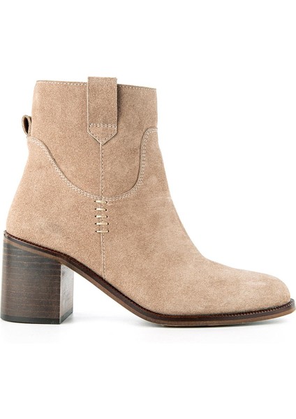 Zack 6 Nokta Anatomik Taban Hakiki Deri Kadın Bot