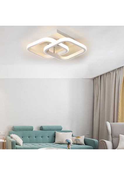 Modern LED Monte Lambasıınlatma Armatürü Açık Sıcak Işık 110V (Yurt Dışından)