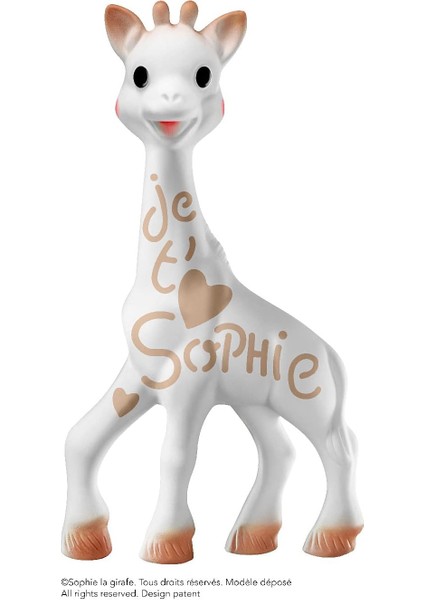 Wee Baby Sophie La Girafe Sophie By Me Limited Edition Dişlik (Krem, 17 Cm)