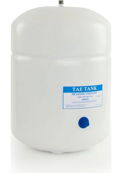 2.2 Galon/8 Litre Metal Basınç Denge Tankı- Tae, Su Arıtma Cihazı Tankı