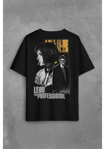 Mathilda Leon The Professional Sevginin Gücü Sırt Ön Baskılı Oversize Tişört T-Shirt fiyatları