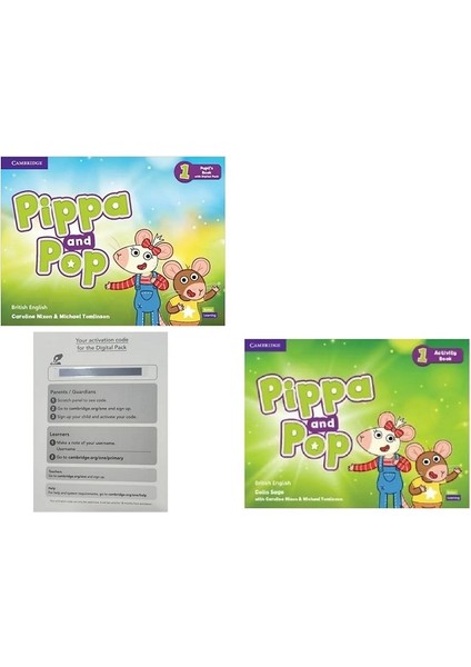 Pippa and Pop Level 1 Pupil's Book With Digital Pack + Activity Book