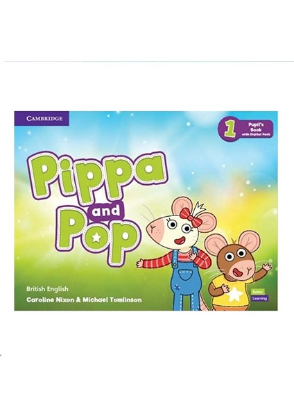 Pippa and Pop Level 1 Pupil's Book With Digital Pack + Activity Book