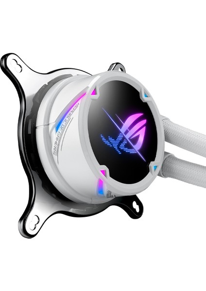ROG STRIX LC II 360 ARGB AURA SYNC RGB 120MM ADRESLENEBİLİR RGB FAN SIVI CPU SOĞUTUCUSU BEYAZ V3