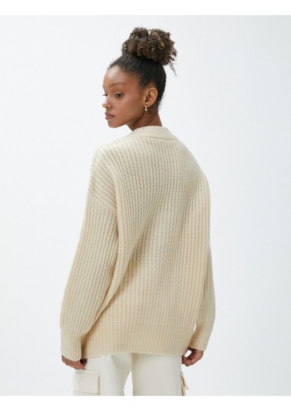 Örgü Hırka V Yaka Düğmeli fırsatları