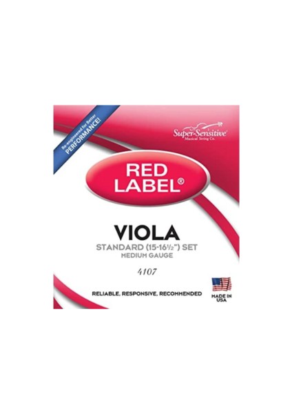 4107 Viyola Tel Seti Red Label (15"-16.5")