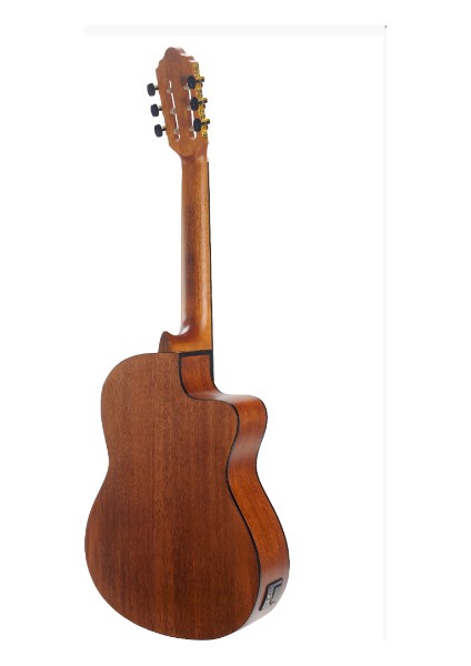 VC304CEL Solak Elektro Klasik Gitar Naturel