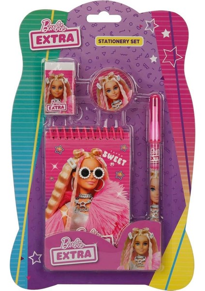 Barbie Kırtasiye Seti B-06048 - Barbie Extra