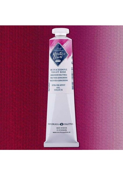 St.petersburg Master Class Yağlı Boya 46ML S2 Quinacridone Violet Rose 622